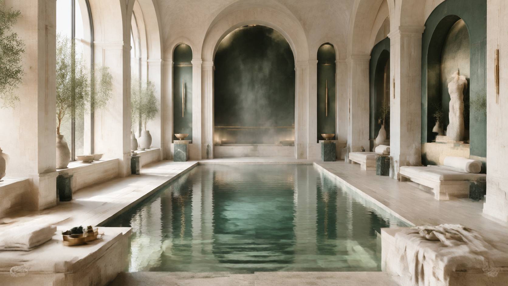 Illustration éditoriale du sujet : Six Senses Rome : luxe, spa et art de vivre dans la capitale italienne