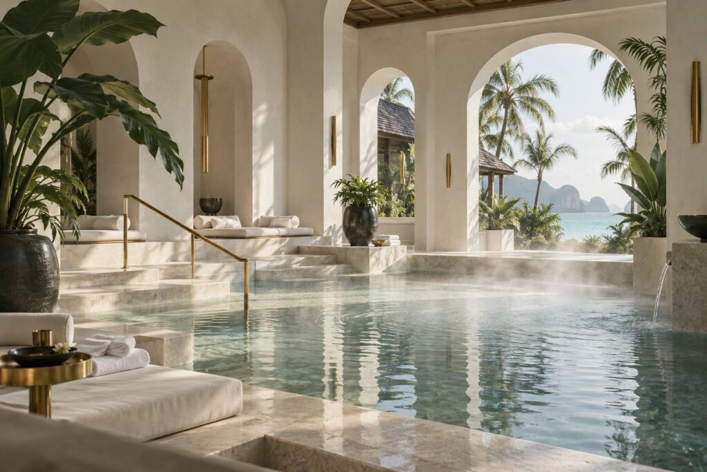 Illustration éditoriale du sujet : Sofitel Krabi Phokeethra Golf & Spa Resort : escapade en Thaïlande