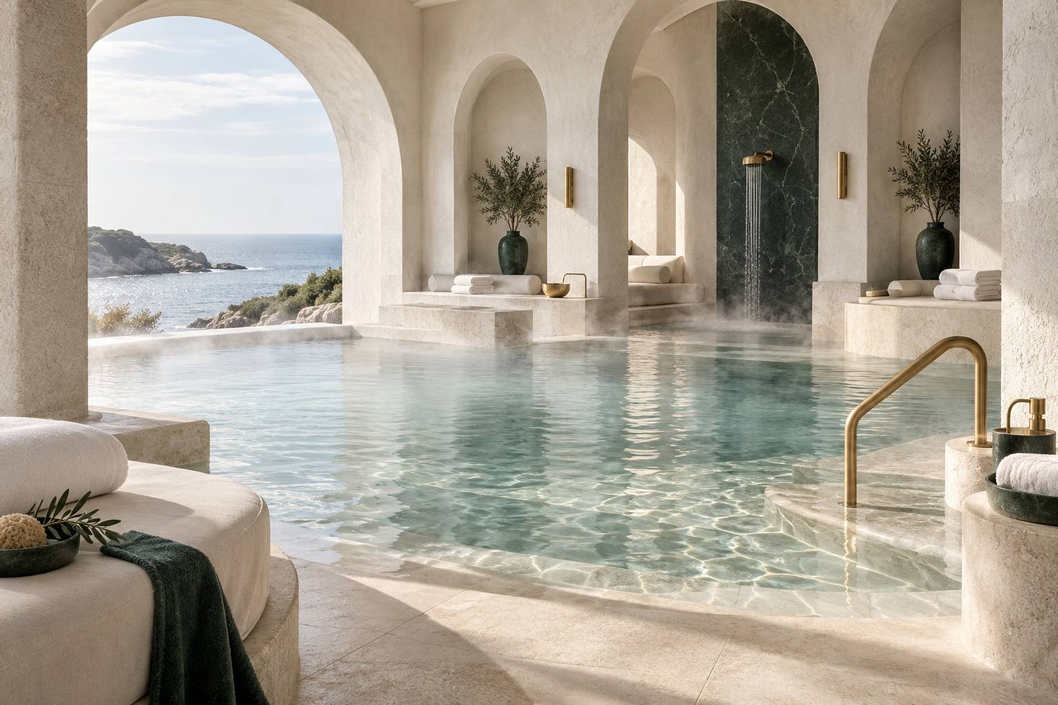 Illustration éditoriale du sujet : Thalasso à Biarritz : quels prix prévoir pour une cure ?
